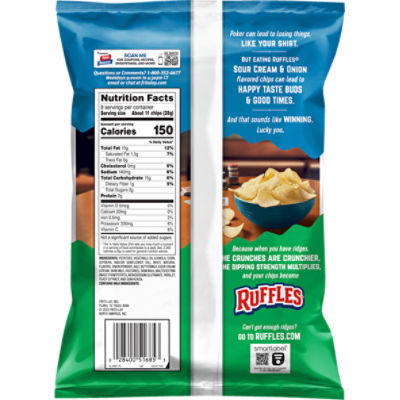 ruffles nutrition facts