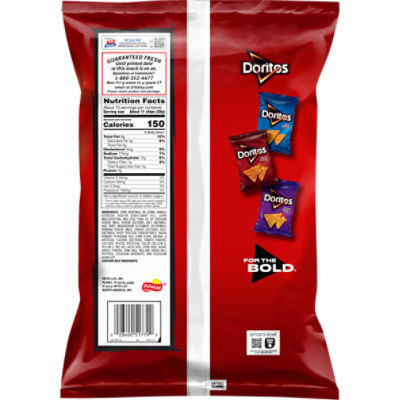 Doritos tortilla chips nacho cheese party size 15 oz bag