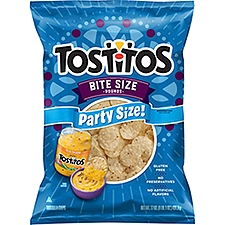 Tostitos Bite Size Rounds Tortilla Chips Party Size!, 17 oz