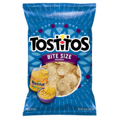 Tostitos Tortilla Chips Bite Size Rounds 12 Oz