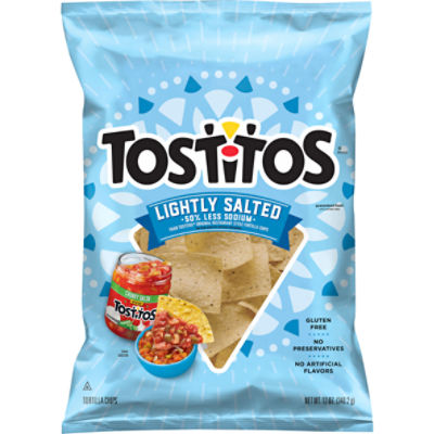 Tostitos Tortilla Chips, Lightly Salted, 12 Oz