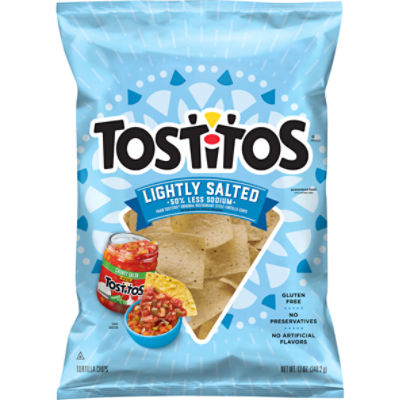 Tostitos Tortilla Chips, Lightly Salted, 12 Oz Fairway