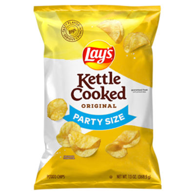 Ruffles Potato Chips, Original, Party Size - 13 oz