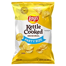 Lay's Kettle Cooked Original Potato Chips Party Size, 13 oz