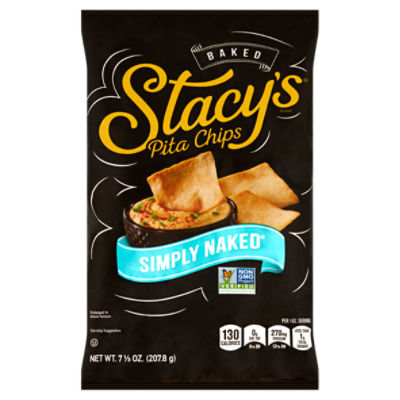 Stacy's Baked Simply Naked Pita Chips, 7 1/3 oz, 7.33 Ounce