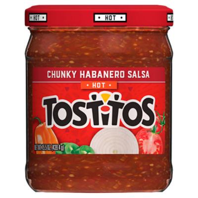 Tostitos Hot Chunky Habanero Salsa, 15.5 oz