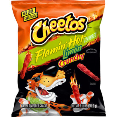Cheetos Flamin Hot Limon Crunchy