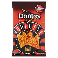 Doritos Roulette Nacho Cheese Flavored Tortilla Chips, 9 oz