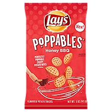 Lay's  Poppables Honey BBQ Flavored, Potato Snacks, 5 Ounce