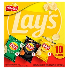 Lay's Potato Chips, 1 oz, 10 count