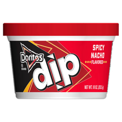 Doritos Dip Spicy Nacho Flavored 10 Oz