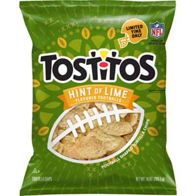 Tostitos Tortilla Chips Hint of Lime Flavored 10 Oz The Fresh Grocer