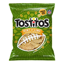 Tostitos Tortilla Chips Hint of Lime Flavored 10 Oz