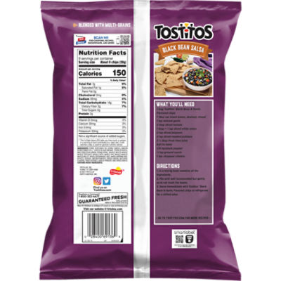 tostitos tortilla chips nutrition facts