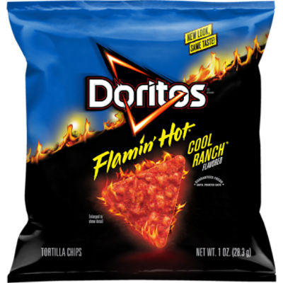 Doritos Flamin' Hot Cool Ranch Flavored, Tortilla Chips