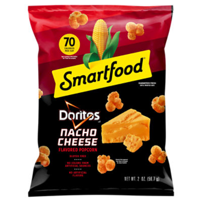 Smartfood Doritos Nacho Cheese Flavored Popcorn, 2 oz
