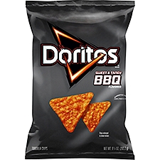 Doritos Sweet Tangy BBQ Flavored Tortilla Chips, 9 1/4 oz, 9.25 Ounce