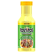 Tostitos Toppers Medium Avocado Lime Flavored Sauce & Dressing, 9 fl oz, 9 Fluid ounce