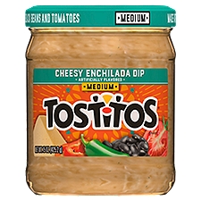 Tostitos Medium Cheesy Enchilada, Dip, 15 Ounce