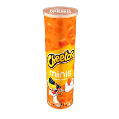Cheetos Minis Cheese Flavored Snacks, Cheddar Flavored, 3 5/8 Oz ShopRite