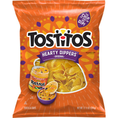 Tostitos Hearty Dippers Original Tortilla Chips, 11 1/2 oz ShopRite