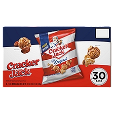Cracker Jack Caramel Coated Popcorn & Peanuts Original 1 1/4 Oz 30 Count