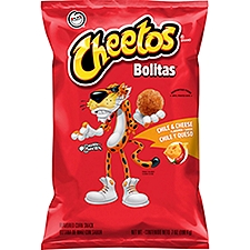Cheetos Bolitas Chile & Cheese Flavored, Corn Snack, 7 Ounce