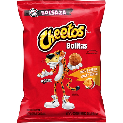 Cheetos Bolitas Chile & Cheese Flavored Corn Snack, 6 oz