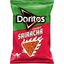 Doritos Screamin' Sriracha Flavored Tortilla Chips, 9 1/4 oz