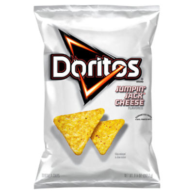 Doritos Tortilla Chips Jumpin' Jack Cheese Flavored 9 1/4 Oz - The