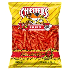 Chester's Fries Corn Snacks Flamin' Hot Flavored 5 1/4 Oz