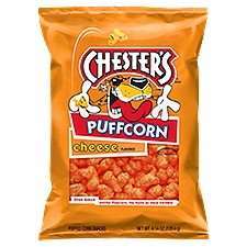 Chester's Cheese Flavored Puffed Corn Snacks, 4.25 oz, 4.25 Ounce