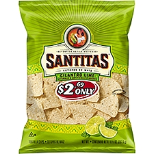 Santitas Cilantro Lime Tortilla Chips, 10 1/2 oz, 10.5 oz