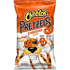 Cheetos Wheat Pretzels Cheddar Flavored 10 Oz