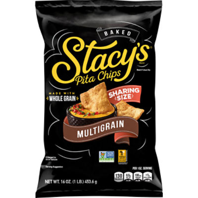 Stacy's Baked Multigrain Pita Chips Sharing Size, 16 oz, 16 Ounce
