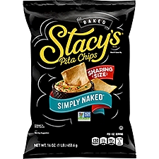 Stacy's Baked Simply Naked Pita Chips Sharing Size, 16 oz