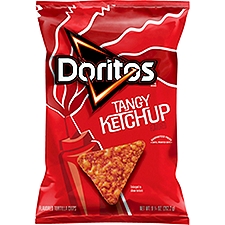 Doritos Tortilla Chips Tangy Ketchup Flavored 9 1/4 Oz