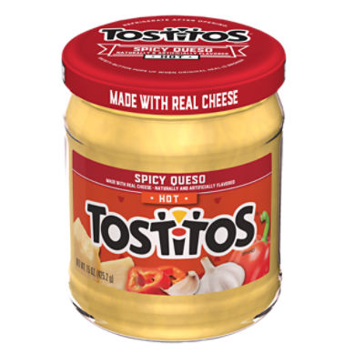 Tostitos Hot Spicy Queso Flavored Dip, 15 oz ShopRite