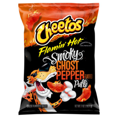 Cheetos Puffs Flamin' Hot 3.38 oz. Bag 