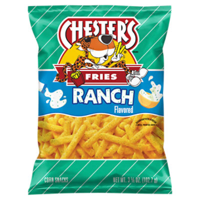 Chester's Fries Ranch Flavored Corn Snacks, 3 5/8 oz