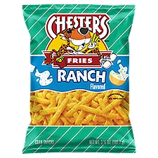 Chester's Fries Ranch Flavored Corn Snacks, 3 5/8 oz, 3.63 Ounce