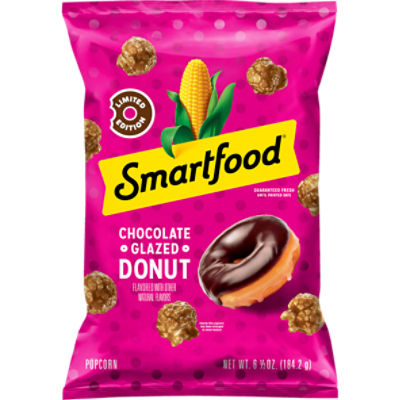 Smartfood Chocolate Glazed Donut Popcorn Limited Edition, 6 1/2 oz