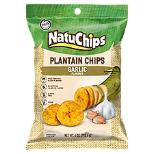 Sabritas NatuChips Garlic Flavore Plantain Chips, 4 oz