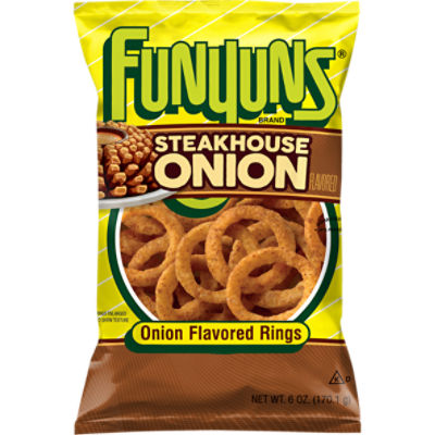 Funyuns Onion Flavored Rings, Steakhouse Onion, 6 Oz