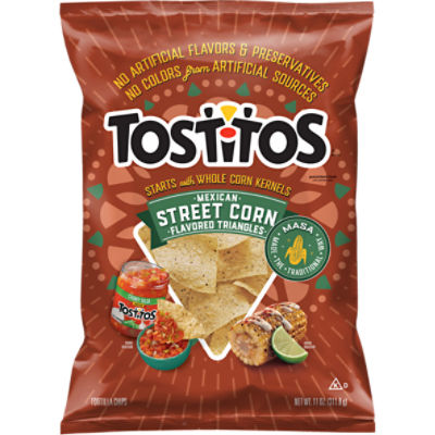 Tostitos Tortilla Chips Mexican Style Street Corn Flavored, 11 Oz