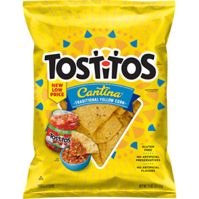 Tostitos Cantina Tortilla Chips Traditional, 11 Oz