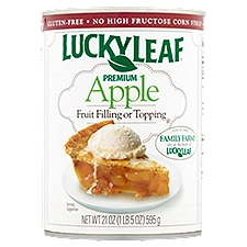 Lucky Leaf Premium Apple Fruit Filling or Topping, 21 oz, 21 Ounce