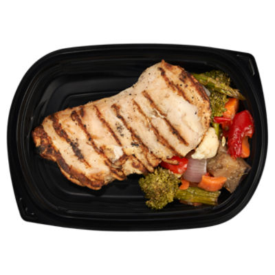 Store Prepared Grilled Chicken Breast With Vegetables - Sold Cold, 11 oz