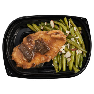 Store Prepared Chicken Marsala with Green Beans - Sold Cold