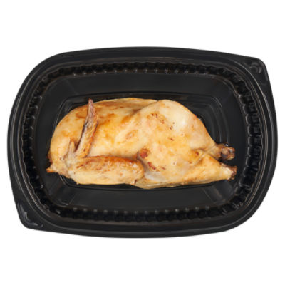 Store Prepared Half Rotisserie Chicken- Sold Hot, 15 oz